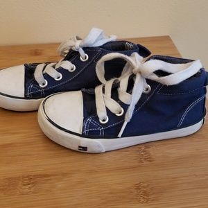 Tommy Hilfiger toddler boys navy sneakers Size 9